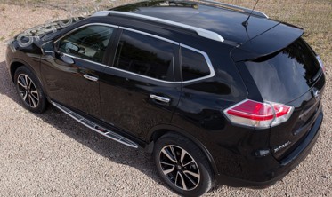 пороги (подножки боковые) Nissan X-Trail фото