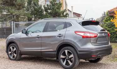 хром накладки на двери Nissan Qashqai фото