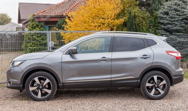 хром накладки на двери Nissan Qashqai фото