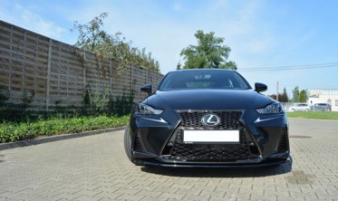 Накладка переднего бампера Lexus IS Mk3 Fl версия F-Sport вар.1 фото