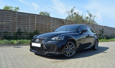 Накладка переднего бампера Lexus IS Mk3 Fl версия F-Sport вар.1 фото