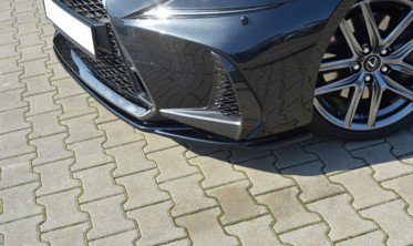 Накладка переднего бампера Lexus IS Mk3 Fl версия F-Sport вар.1 фото