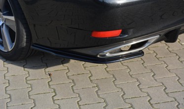 Боковые диффузоры на задний бампер Lexus GS Mk4 T послерестайлинг фото