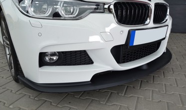 Дифузор переднього бампера (накладка) BMW F30 M-pakiet фото