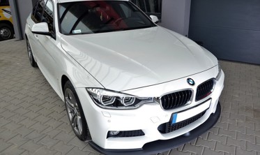 Дифузор переднього бампера (накладка) BMW F30 M-pakiet фото