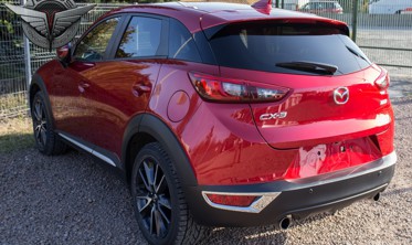 хром накладки на задні протитуманні ліхтарі MAZDA CX-3 фото