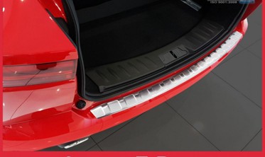 Защитная накладка на бампер с загибом Jaguar E-Pace фото