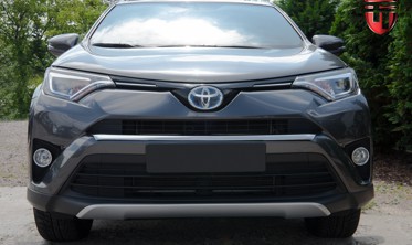 хром накладка переднего бампера Toyota Rav4 фото
