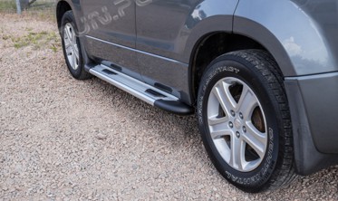 пороги (подножки боковые) Suzuki Grand Vitara (5 дверей) фото