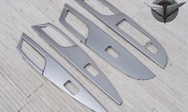 накладки на рамки кнопок стеклоподъемников Suzuki S-Cross фото