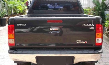 Задний бампер стальной Toyota Hilux MK7 AN20  фото