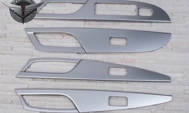накладки на рамки кнопок стеклоподъемников Suzuki S-Cross фото