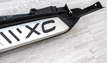 Пороги (подножки боковые) Volvo XC60 дорестайл фото