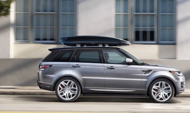 алюминиевые рейлинги на крышу Range Rover Sport фото