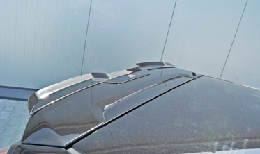 Накладка на спойлер багажника Fiat Punto Evo версия Abarth фото