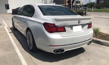 Cпойлер на багажник BMW 7-серії F01 стиль Alpina фото