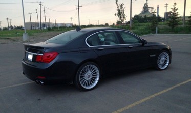 Cпойлер на багажник BMW 7-серії F01 стиль Alpina фото