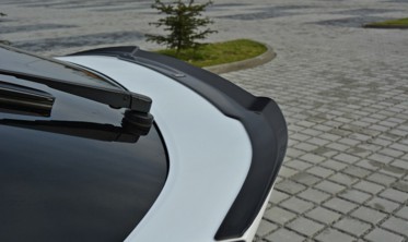 Накладка на спойлер багажника Honda Civic MK 9 рестайл фото