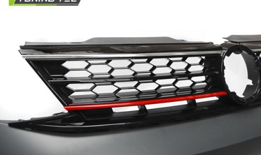 бампер передний Volkswagen Jetta VI стиль GLI 2014 фото