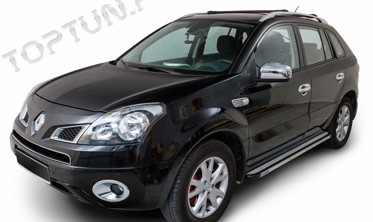 накладки на пороги Renault Koleos фото