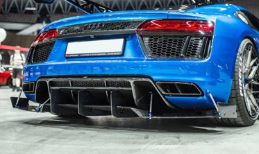 Дифузор заднього бампера Audi R8 Mk2 фото