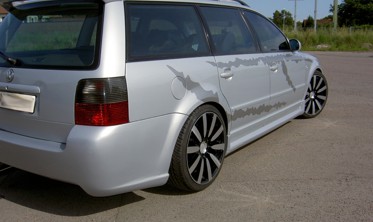 накладки на двери VW Passat (1996-2005) дорест. фото