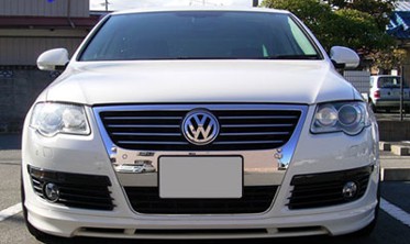 Накладка переднего бампера VW Passat B6 3C стиль Votex фото