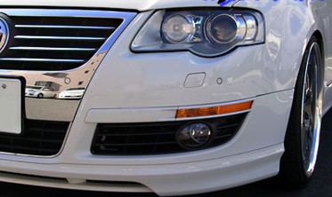 Накладка переднего бампера VW Passat B6 3C стиль Votex фото
