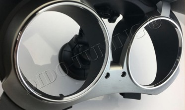 Кольца в щиток приборов Nissan Juke фото