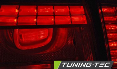 Тюнінгові ліхтарі (стопи діодні) Volkswagen Passat B7 VARIANT RED SMOKE фото