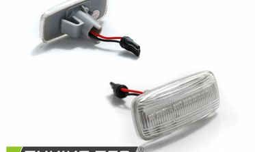 Діодні повороти в крила AUDI A3, A4 B5, A6 C5, TT білі фото