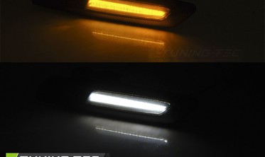 LED повороты в крылья BMW E60/ E90/ E92/ E82 стиль F10 carbon фото