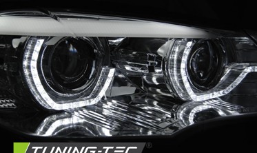 Передние фары XENON BMW X5 E70 дорестайл с системой AFS фото