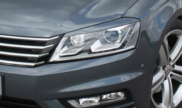 реснички (накладки на фары) Volkswagen Passat B7 фото
