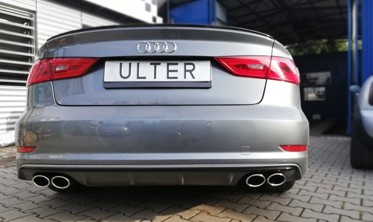 Спортивний глушник на дві сторони Audi A3 8V Sedan фірми Ulter фото