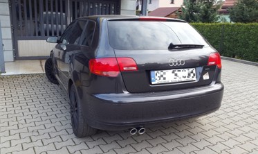 Модельний глушник AUDI A3 8P HATCHBACK Quattro фото