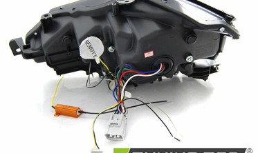 Тюнінгові фари LEXUS IS 2013-2016 чорні full led фото