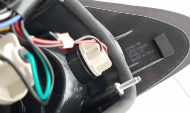 Тюнинговые задние фонари черные FORD MONDEO MK1 LIFTBACK фото