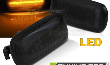 Тонированные led повторители поворотов AUDI A4 B6 / A4 B7 / A6 C6 / A3 фото