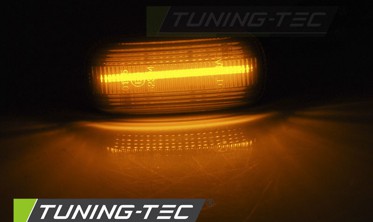 Тонированные led повторители поворотов AUDI A4 B6 / A4 B7 / A6 C6 / A3 фото