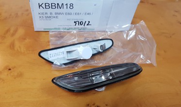 Повороти бічні тоновані BMW E60/E61/E46/X3 E83 фото