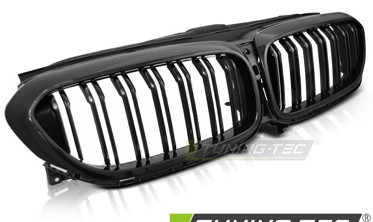 Решетка радиатора BMW G30 / G31 в стиле M5 черная глянцевая фото