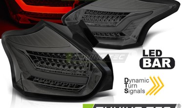Ліхтарі задні LED BAR Ford Focus MK3 Hatchback рестайлінг фото
