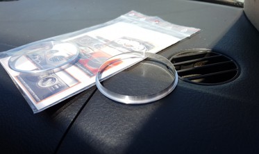 Декоративні кільця на обдуви VW Passat B5 / Golf 4 / Skoda Superb I / Audi A4 / A3 фото