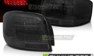 Тонированные фонари задние Depo AUDI A3 8P 3 двери 03-08  фото