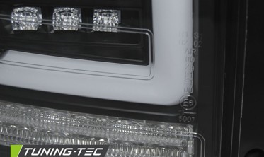 Led фонари задние черные VOLKSWAGEN T5 рестайлинг с динамическими поворотами фото