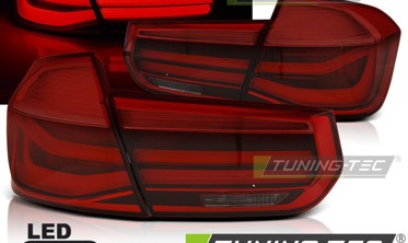 Тюнинговые задние фонари BMW 3 F30 красные фото