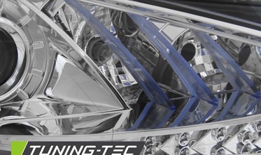 Лінзовані фари передні VOLKSWAGEN GOLF VI хром фото