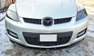 Накладка под передний бампер Mazda CX-7 фото