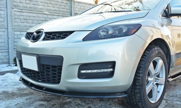 Накладка под передний бампер Mazda CX-7 фото
